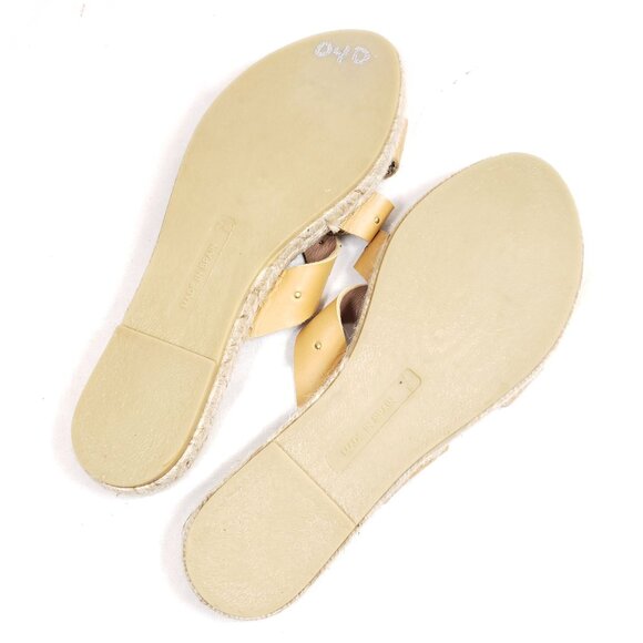 Picon Slide Sandals Women's Size 7.5 Gold Leather - Picture 8 of 8